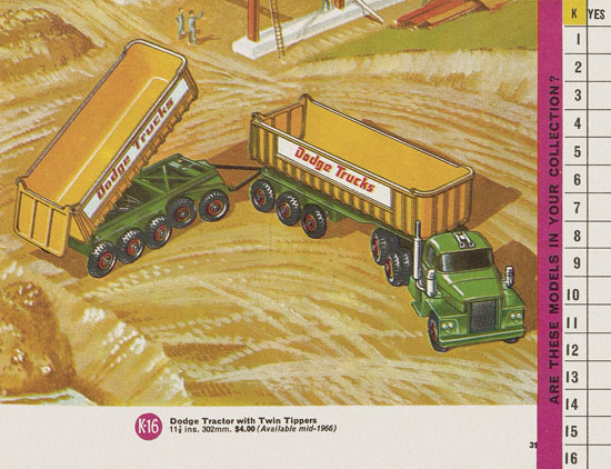 Seite 31 Matchbox Collectors Guide USA Edition 1966