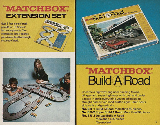 Seite 3 Matchbox catalog USA Edition 1970