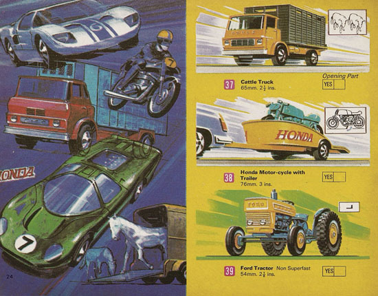 Seite 24 Matchbox catalog USA Edition 1970