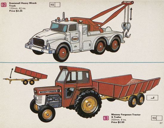 Seite 37 Matchbox catalog USA Edition 1970