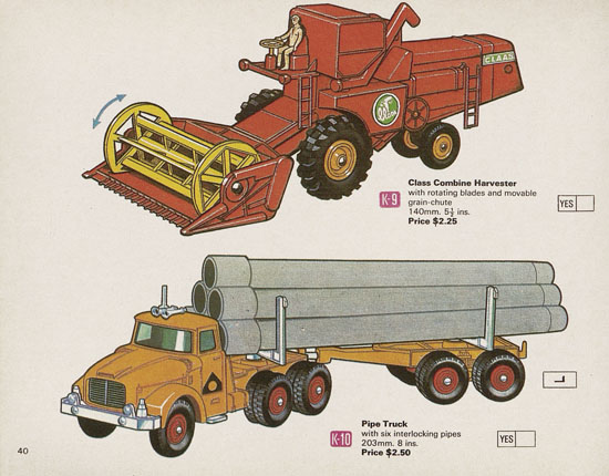 Seite 40 Matchbox catalog USA Edition 1970