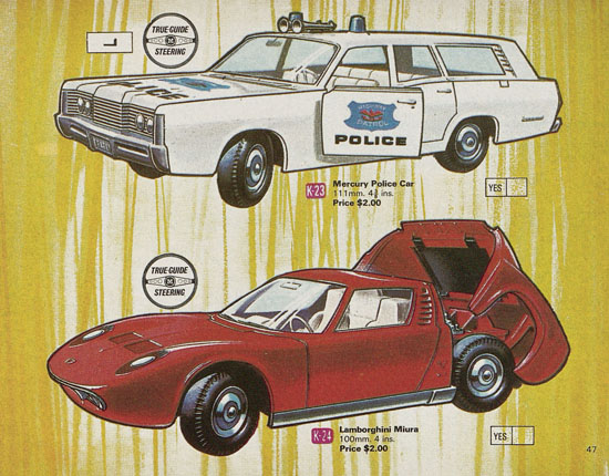 Seite 47 Matchbox catalog USA Edition 1970