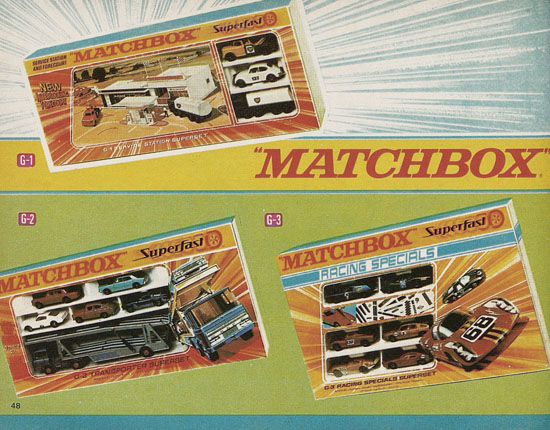 Seite 48 Matchbox catalog USA Edition 1970
