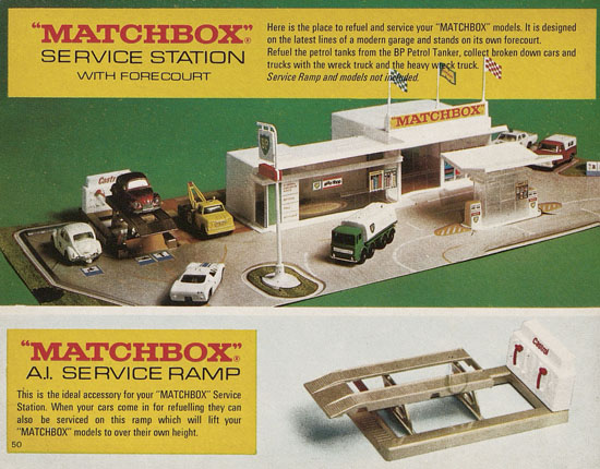 Seite 50 Matchbox catalog USA Edition 1970