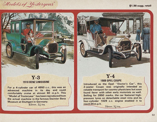 Seite 53 Matchbox catalog USA Edition 1970