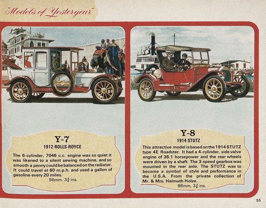 Seite 55 Matchbox catalog USA Edition 1970