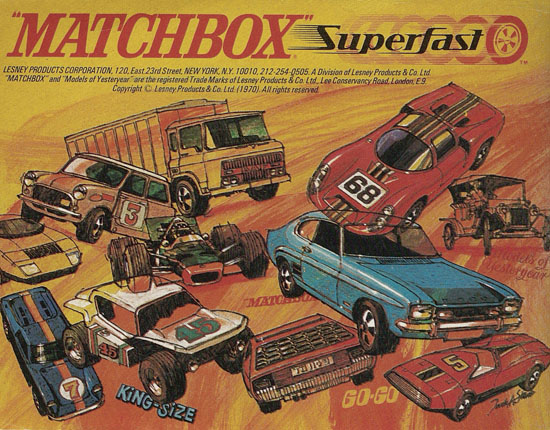 Seite 64 Matchbox catalog USA Edition 1970