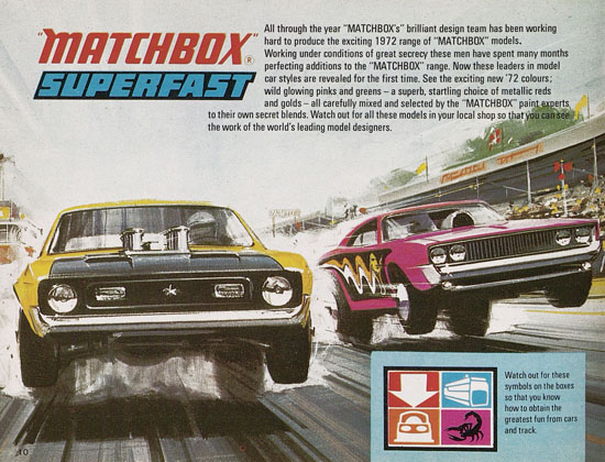 Matchbox catalog USA Edition 1972