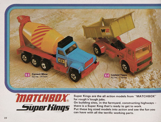 Matchbox catalog USA Edition 1972