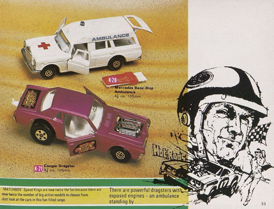 Matchbox catalog USA Edition 1972