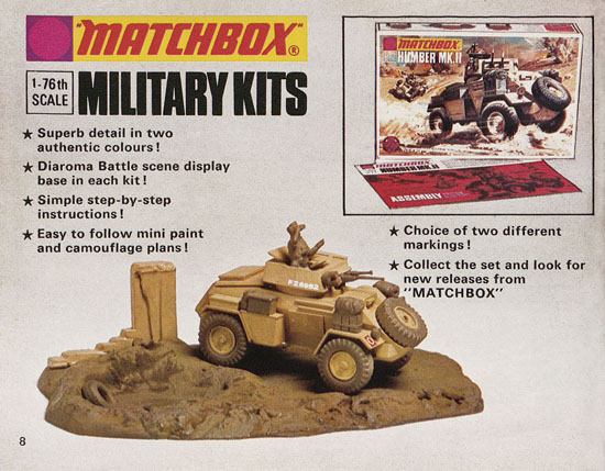 Matchbox catalogue 1974