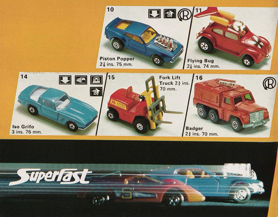 Matchbox catalogue 1974