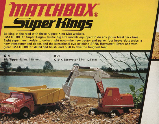 Matchbox catalogue 1974