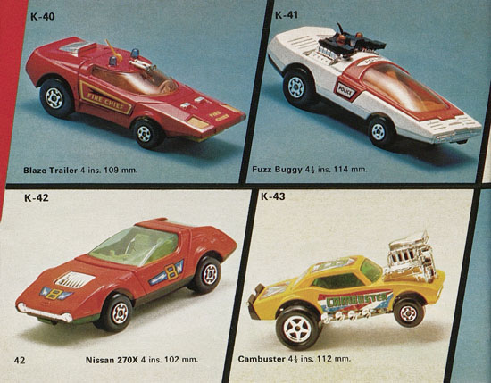 Matchbox catalogue 1974