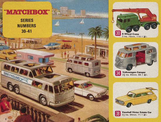 Matchbox Catalogue 1967