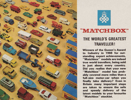 Matchbox Catalogue 1967