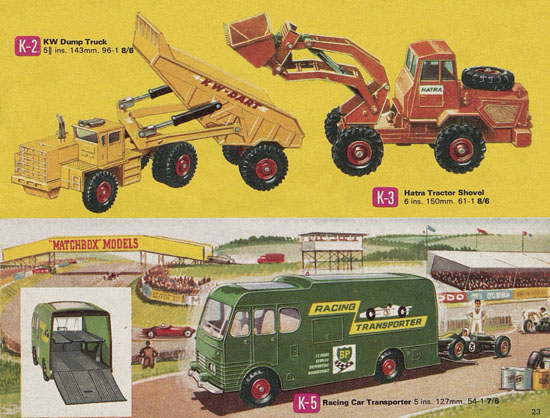 Matchbox Catalogue 1967