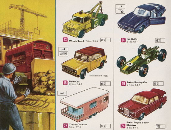 Matchbox Katalog 1969