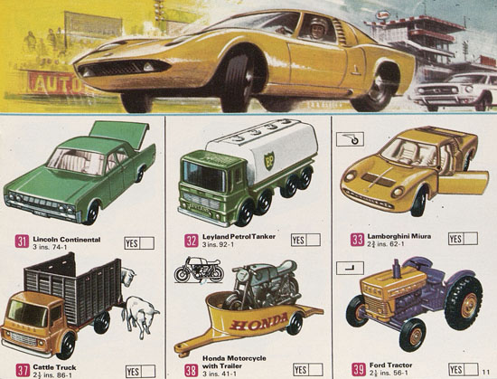 Matchbox Katalog 1969