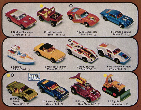 Matchbox catalogue 1976