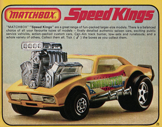 Matchbox catalogue 1976