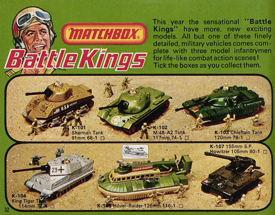 Matchbox catalogue 1976