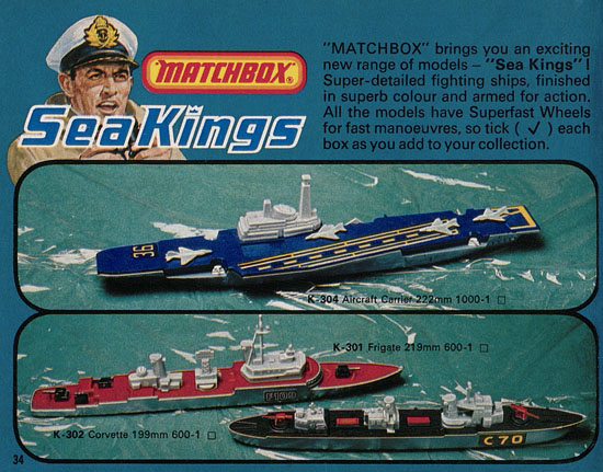 Matchbox catalogue 1976