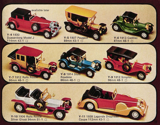 Matchbox catalogue 1976