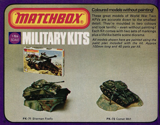 Matchbox catalogue 1976