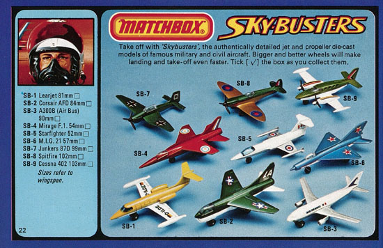 Matchbox catalogue 1977