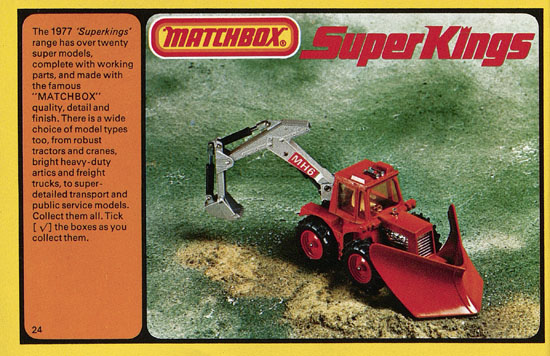 Matchbox catalogue 1977