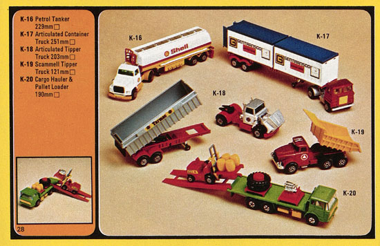 Matchbox catalogue 1977