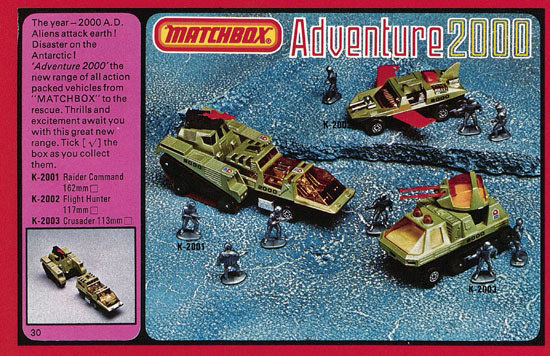 Matchbox catalogue 1977