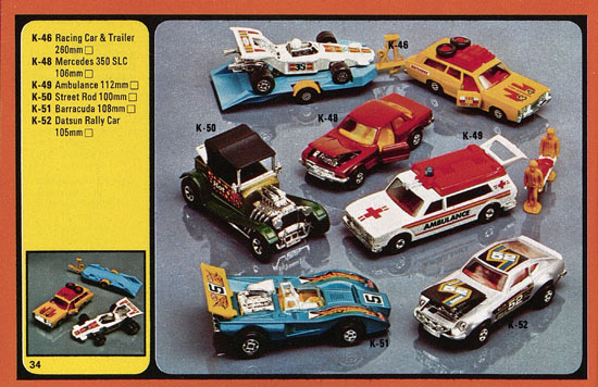 Matchbox catalogue 1977