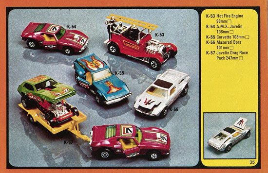 Matchbox catalogue 1977