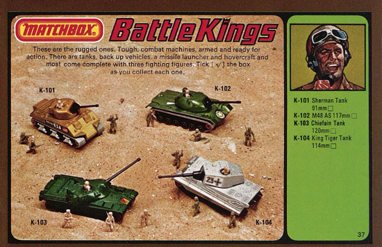 Matchbox catalogue 1977
