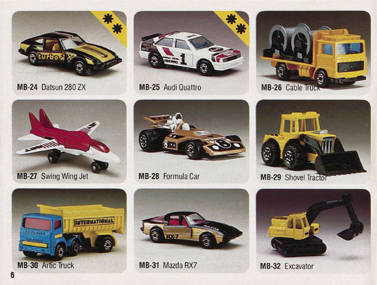 Matchbox catalogue 1984