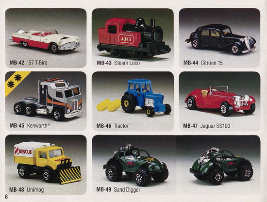 Matchbox catalogue 1984