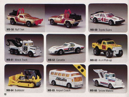 Matchbox catalogue 1984