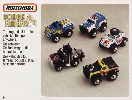 Matchbox catalogue 1984