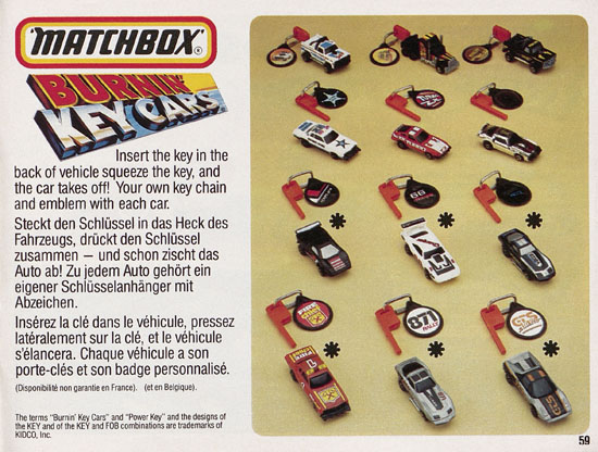 Matchbox catalogue 1984