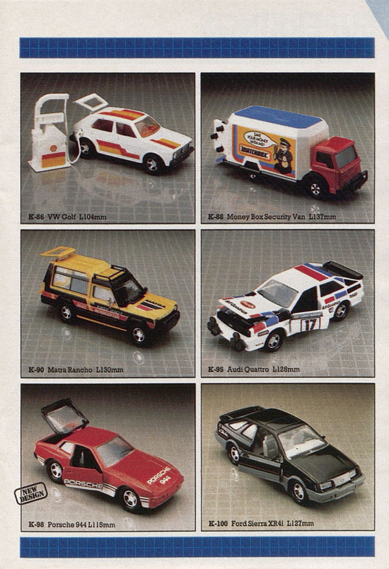 Matchbox catalogue 1987