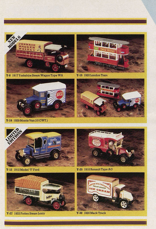 Matchbox catalogue 1987