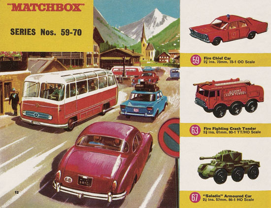 Seite 12 Matchbox Collectors Guide International 1966