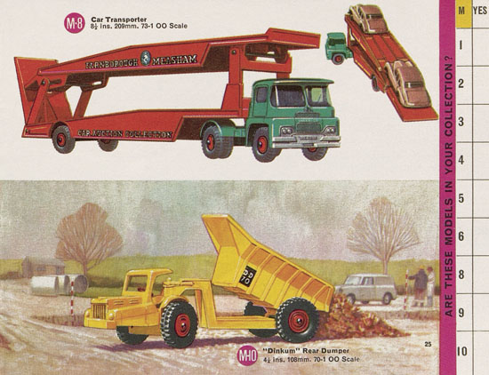 Seite 25 Matchbox Collectors Guide International 1966