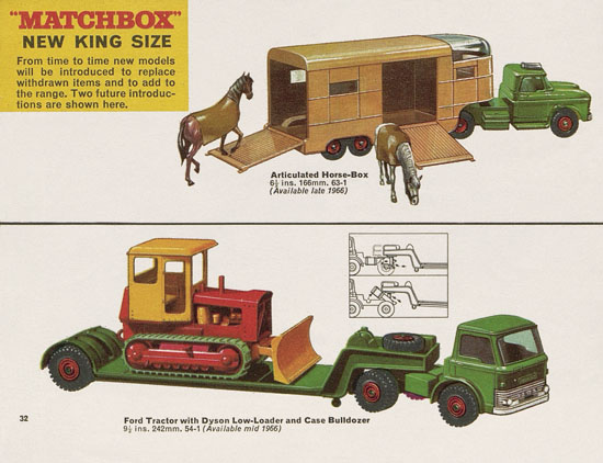 Seite 32 Matchbox Collectors Guide International 1966