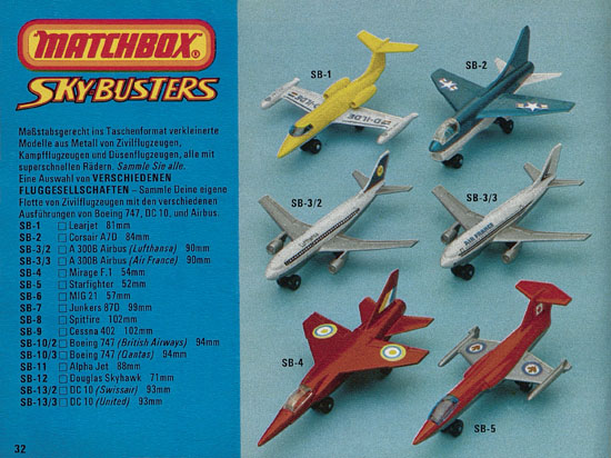 Matchbox Katalog 1979-1980