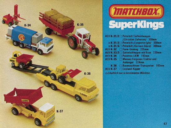 Matchbox Katalog 1979-1980