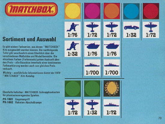 Matchbox Katalog 1979-1980