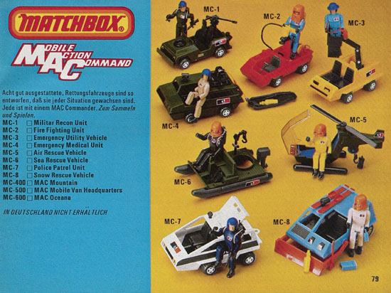 Matchbox Katalog 1979-1980